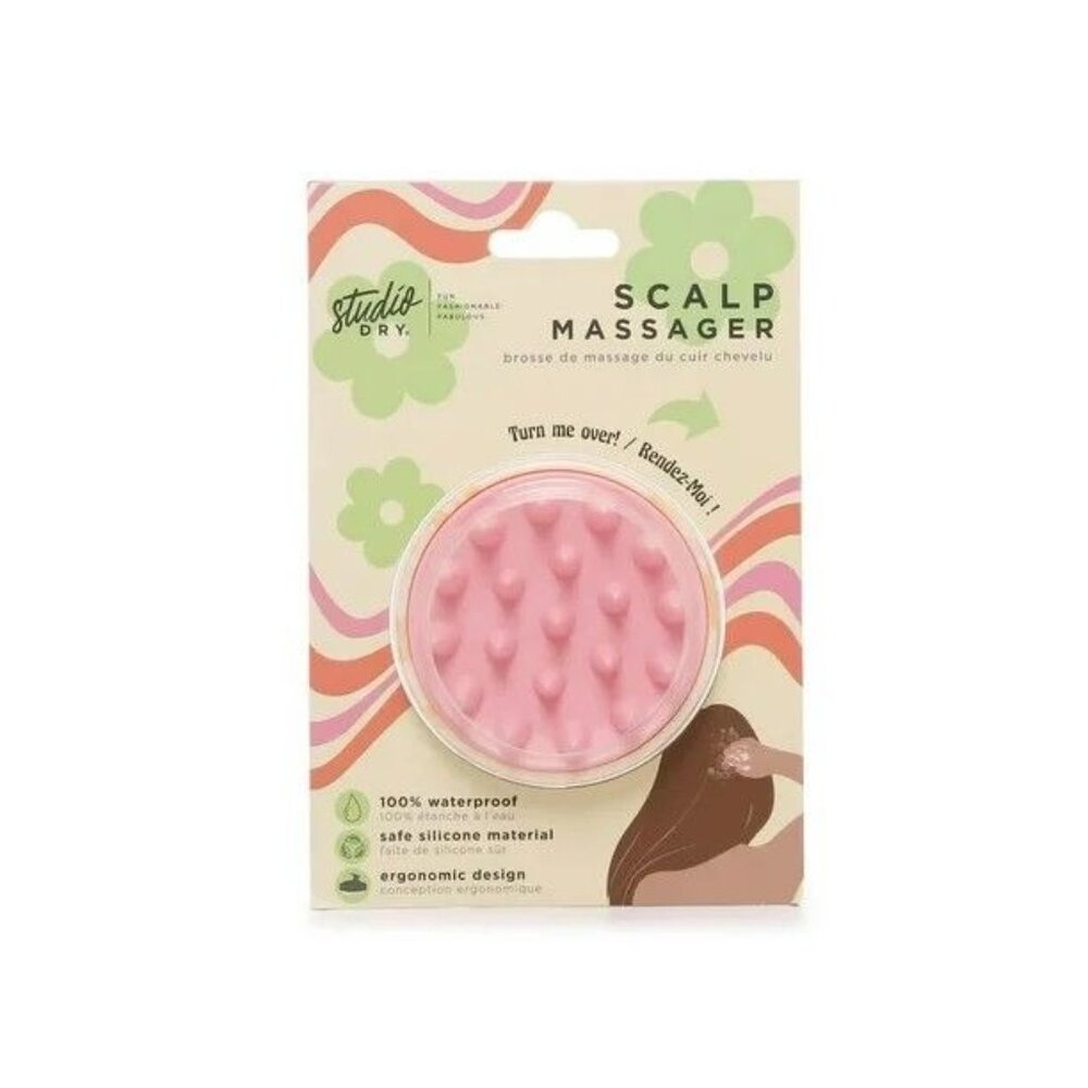 Studio Dry Silicone Scalp Massager For Hair & Scalp Care